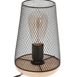 ATMOSPHERA Lampe à poser métal (H23 cm) Factor Noir