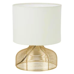 OSTARIA Lampe à poser métal (H26 cm) Lio Or New