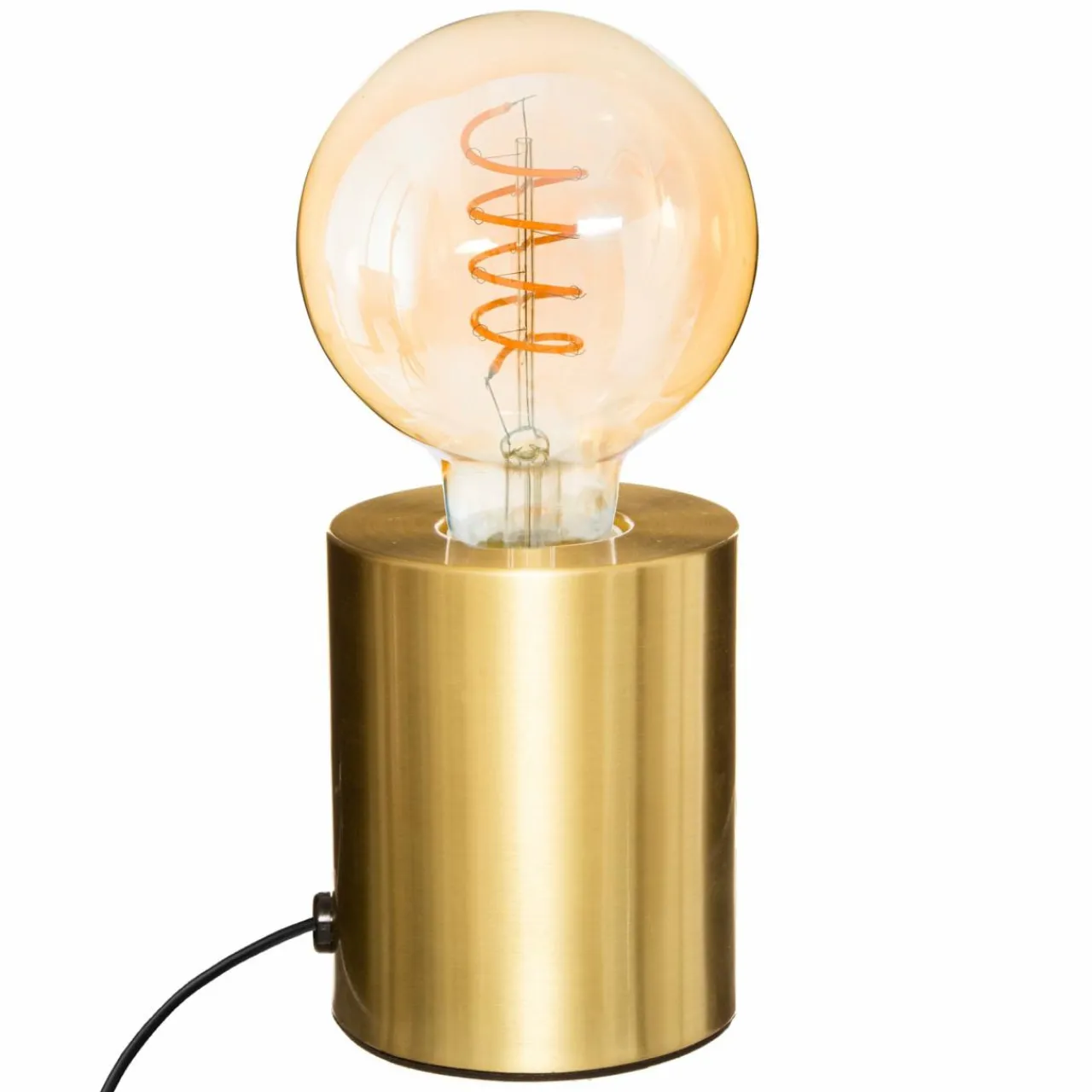 ATMOSPHERA Lampe à poser métal (H10 cm) Tube Or Hot
