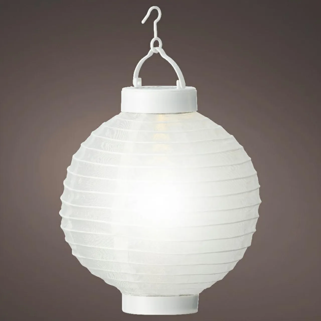 #N/A Lanterne chinoise solaire (D20 cm) Papier chaud Blanc Online