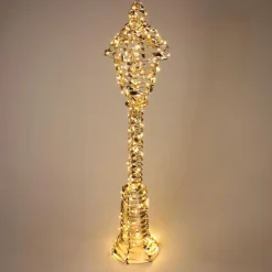 KOOPMAN Lanterne lumineuse 720 LED (H150 cm) Christmas Or