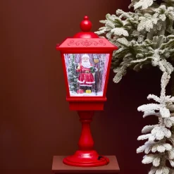 KAEMINGK Lanterne lumineuse 33 LED (H70 cm) Père Noël Blanc froid Rouge Online