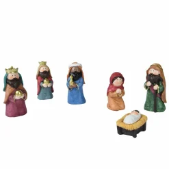 KAEMINGK Les 6 petits santons (Hauteur 11 cm) de Firmin Clearance