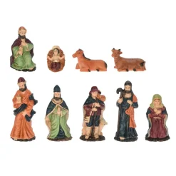 KOOPMAN Les 9 santons (Hauteur 10 cm) d'Antoine Multicolore Online
