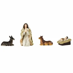 KAEMINGK Les 8 santons (Hauteur 15 cm) de Mario Or Hot