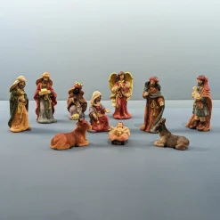KAEMINGK Les 10 santons (Hauteur 13 cm) d'Emile Hot
