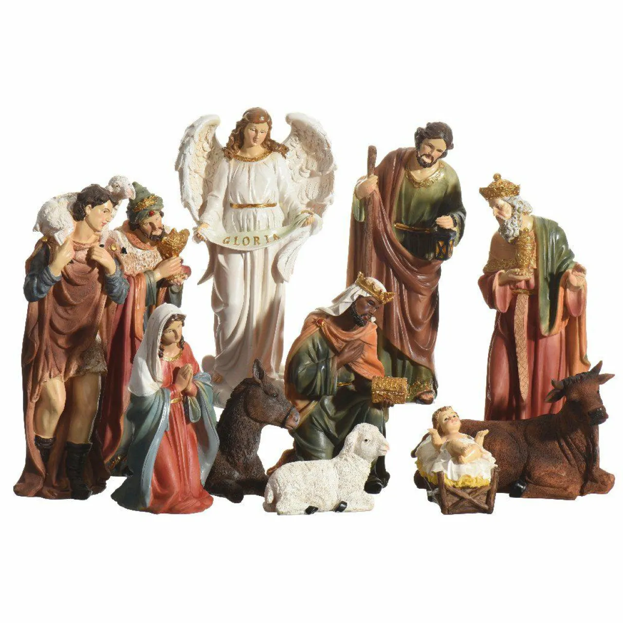 KAEMINGK Les 11 santons (Hauteur 30 cm) de Pauline New