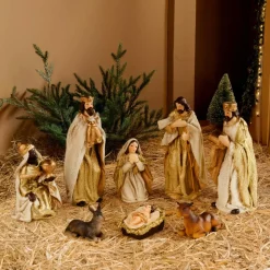 KAEMINGK Les 8 santons (H12 cm) de Olga Or Online