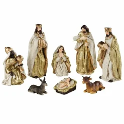 KAEMINGK Les 8 santons (H12 cm) de Olga Or Online