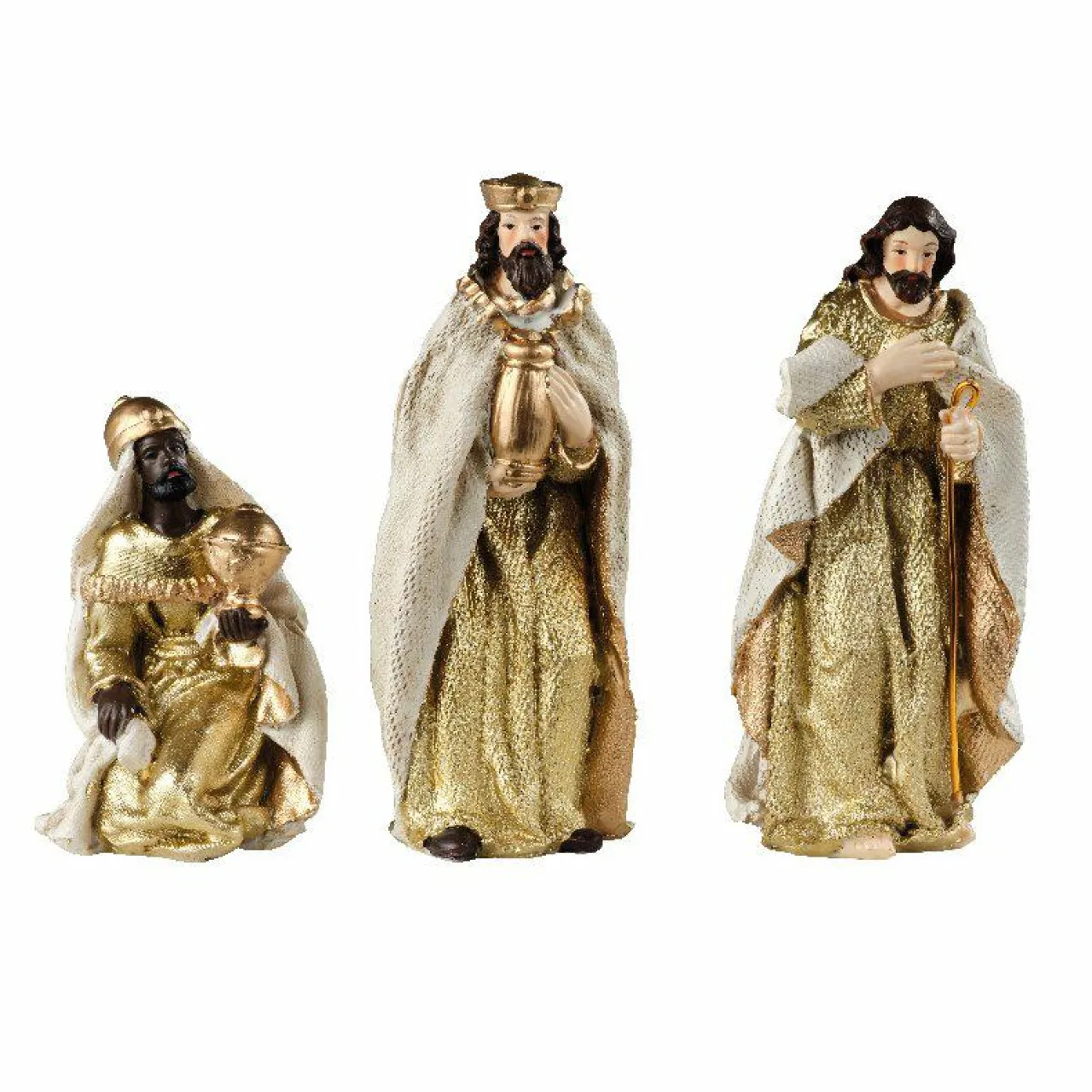 KAEMINGK Les 8 santons (H12 cm) de Olga Or Online
