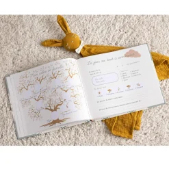 Atmosphera createur d'interieur for kids Livre de naissance (24 x 27 cm) Arc en ciel Vert Hot