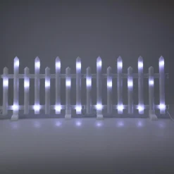 KOOPMAN Lot de 8 barrières lumineuses 192 LED (2,80 m x H25 cm) Féerie Blanc froid Online