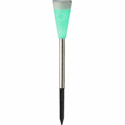 #N/A Lot de 10 bornes de jardin solaires (H26 cm) Marly Multicolore Clearance