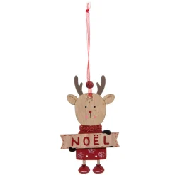 Feeric Lights & Christmas Lot de 3 bottes (H11 cm)Premier Noël Rouge Sale