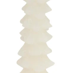 JJA Lot de 2 bougies bâton en cire (H25 cm) Sapin Blanc Best