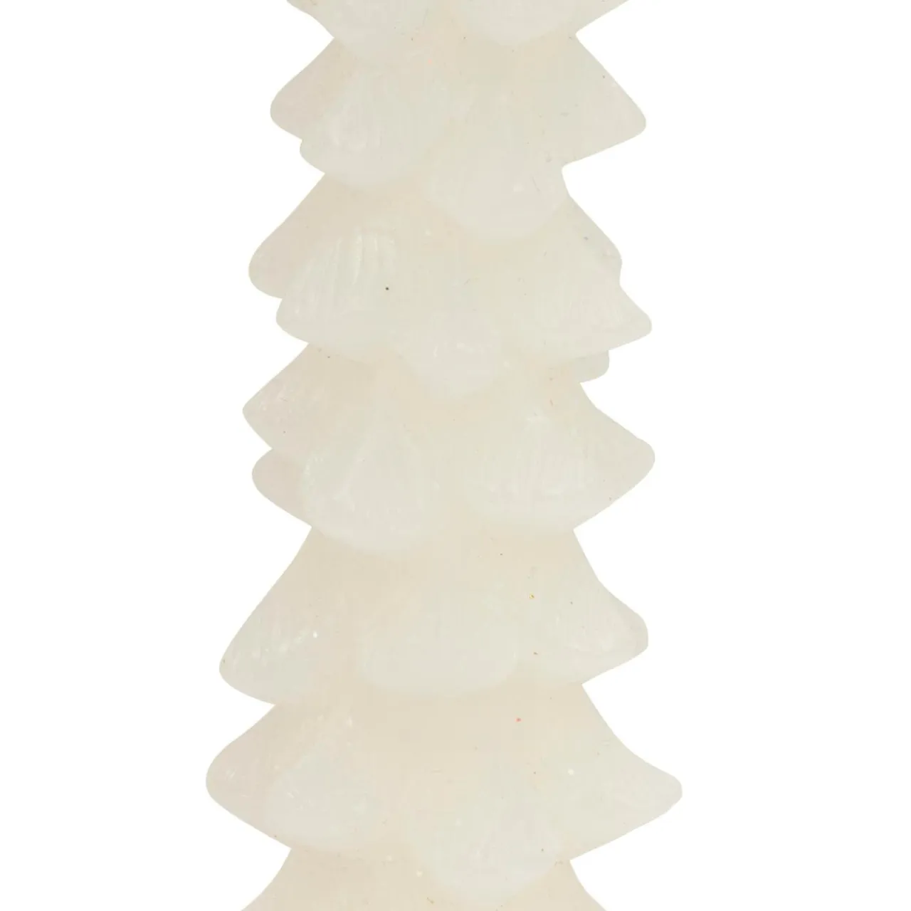 JJA Lot de 2 bougies bâton en cire (H25 cm) Sapin Blanc Best