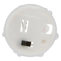 JJA Lot de 4 bougies LED Chauffe-plat Transparentes et pailletées Blanc chaud Outlet