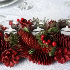 Feeric Lights & Christmas Lot de 6 Bougies LED vacillantes Chauffe-plat Blanc chaud Discount