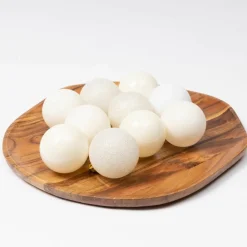 KAEMINGK Lot de 30 boules de Noël assorties Alpine Blanc laine Online