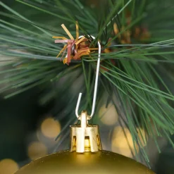 EMINZA Lot de 30 boules de Noël assties New Alpine Or Online