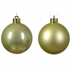 KAEMINGK Lot de 12 boules de Noël (D60 mm) Alpine Pistache Online