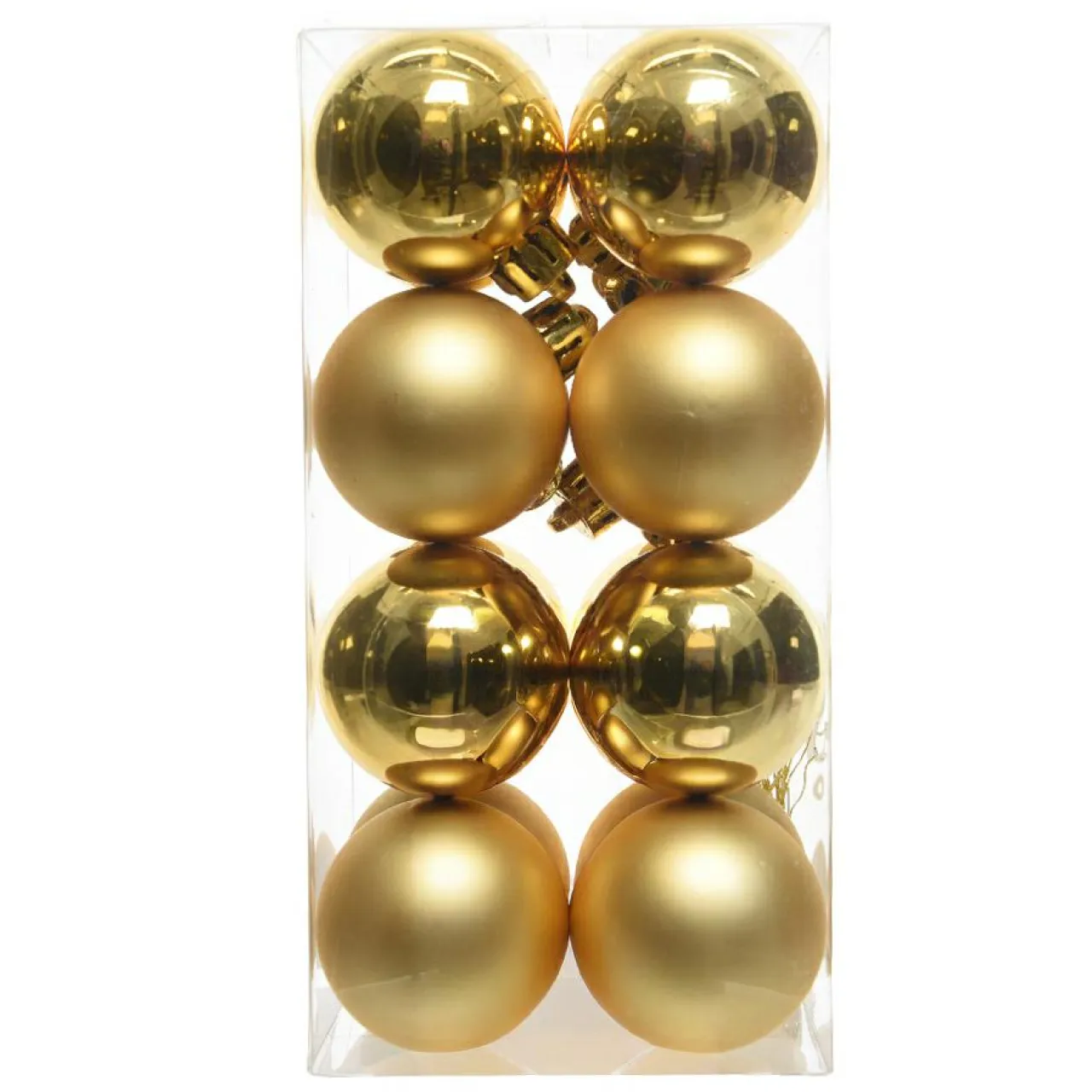 KAEMINGK Lot de 16 boules de Noël (D40 mm) Aravis Or Sale