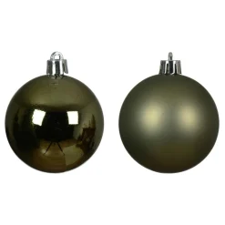 KAEMINGK Lot de 30 boules de Noël (D60 mm) Aravis Vert romarin