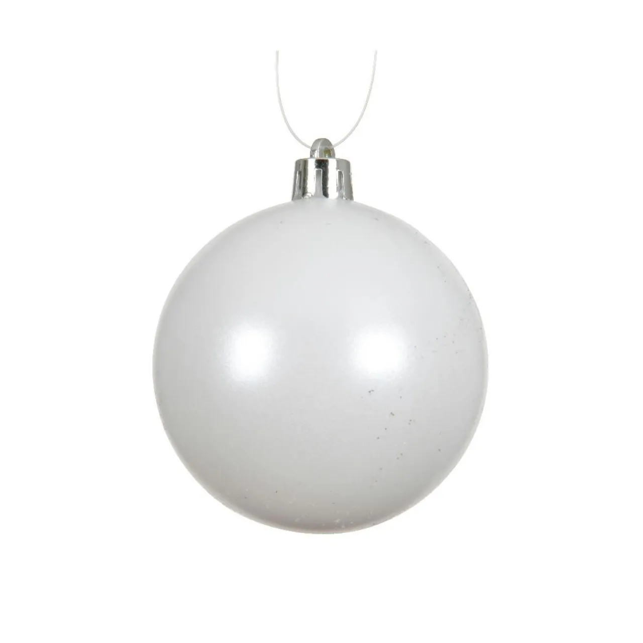 KAEMINGK Lot de 12 boules de Noël (D60 mm) Aravis Blanc Clearance