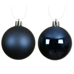 KAEMINGK Lot de 16 boules de Noël (D40 mm) Aravis Bleu nuit Online