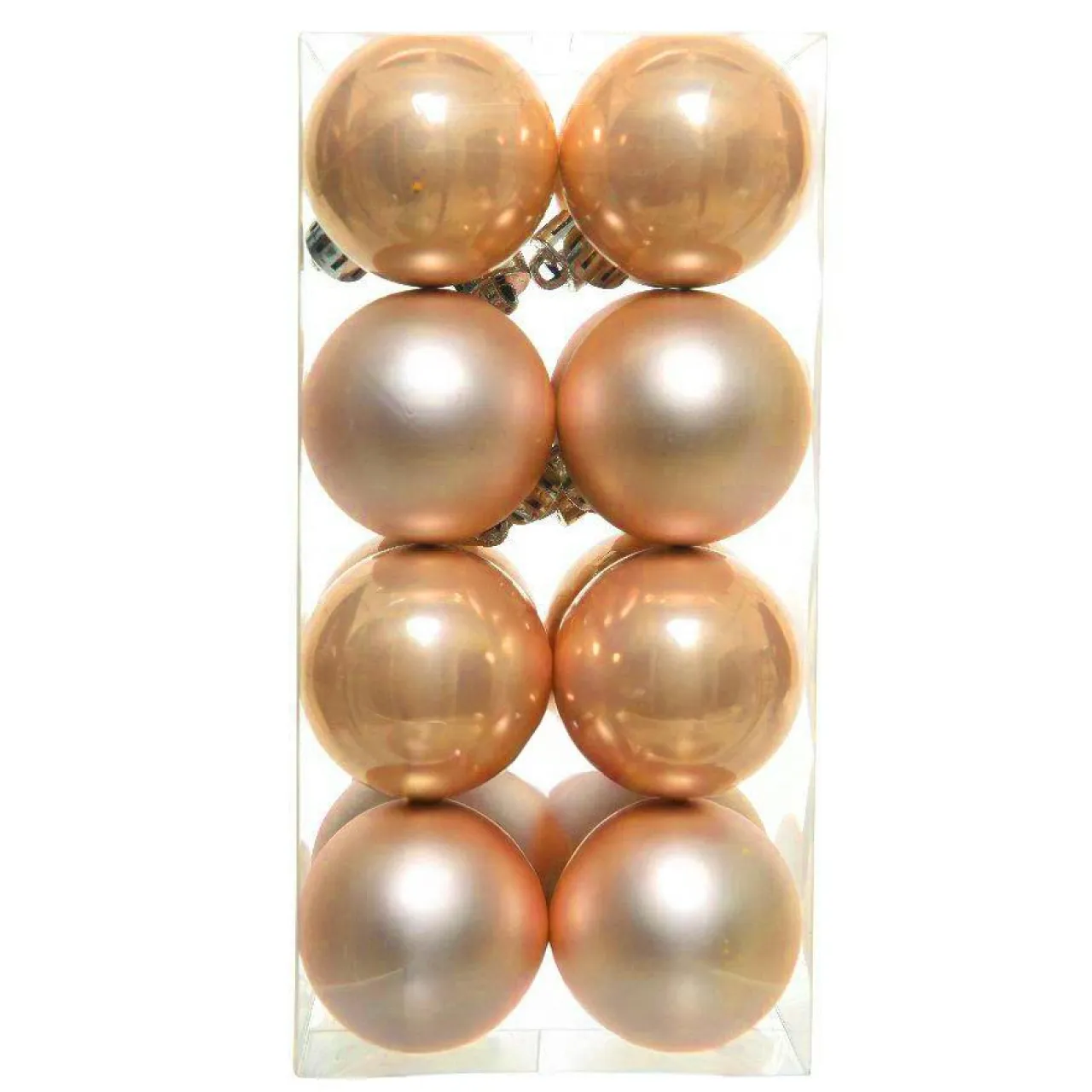 KAEMINGK Lot de 16 boules de Noël (D40 mm) Aravis Pêche New