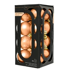 KAEMINGK Lot de 16 boules de Noël (D40 mm) Aravis Pêche New