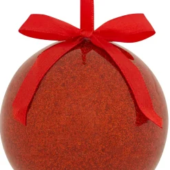 JJA Lot de 14 boules de Noël (D150 mm) Darling Rouge New