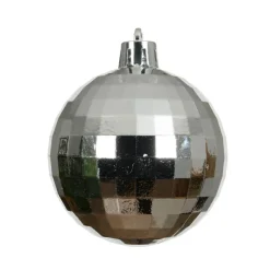 KAEMINGK Lot de 8 boules de Noël (D60 mm) Disco Argent Best