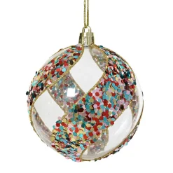 KAEMINGK Lot de 12 boules de Noël (D80 mm) Festive Multicolore