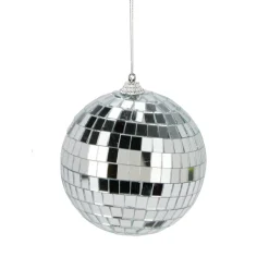 KOOPMAN Lot de 12 boules de Noël (D100 mm) Night Fever Argent Online