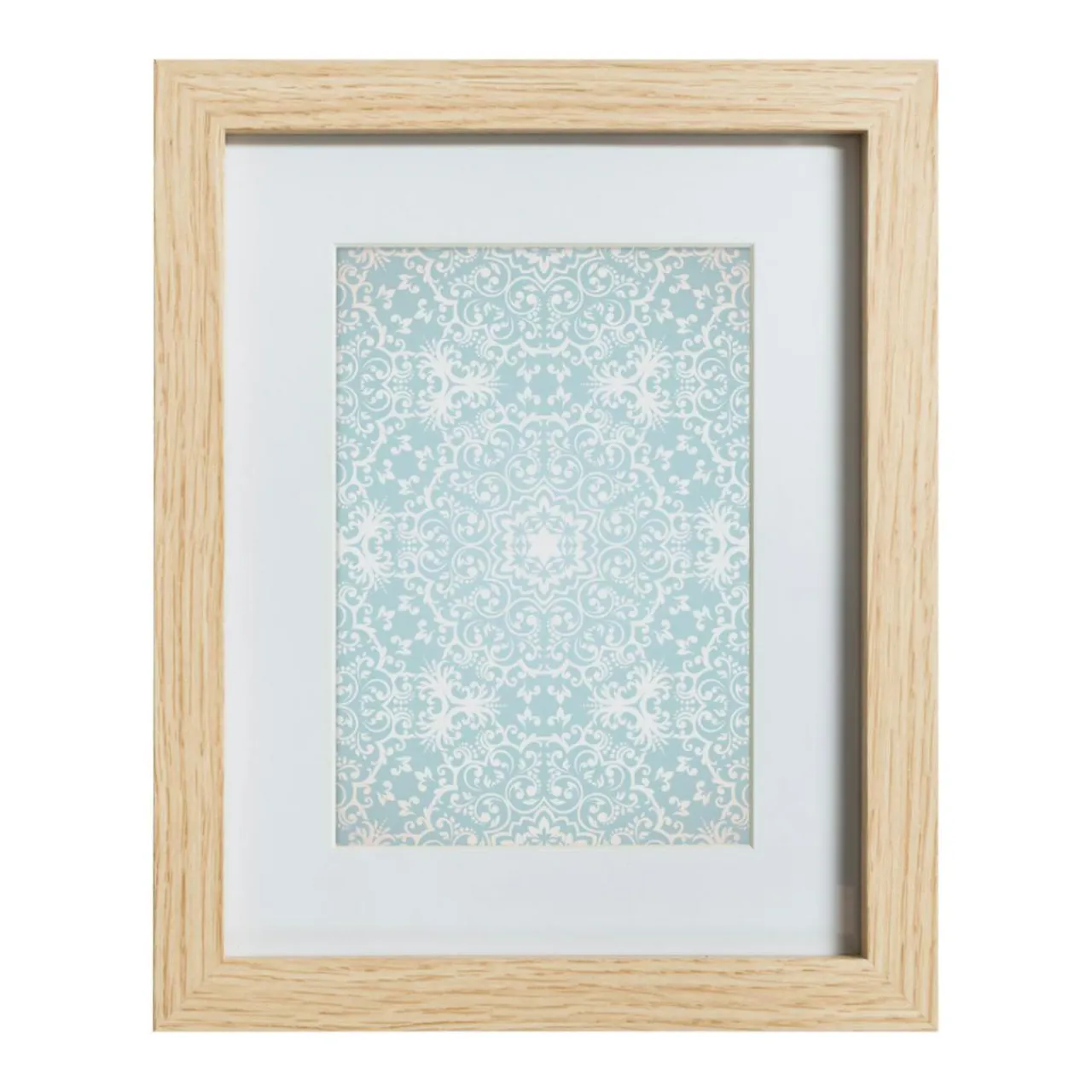 ATMOSPHERA Lot de 5 cadres photo en bois Ethnique Naturel Discount
