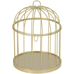 KOOPMAN Lot de 3 cages à oiseaux (H41 cm) Christmas Chic Dé Or Sale