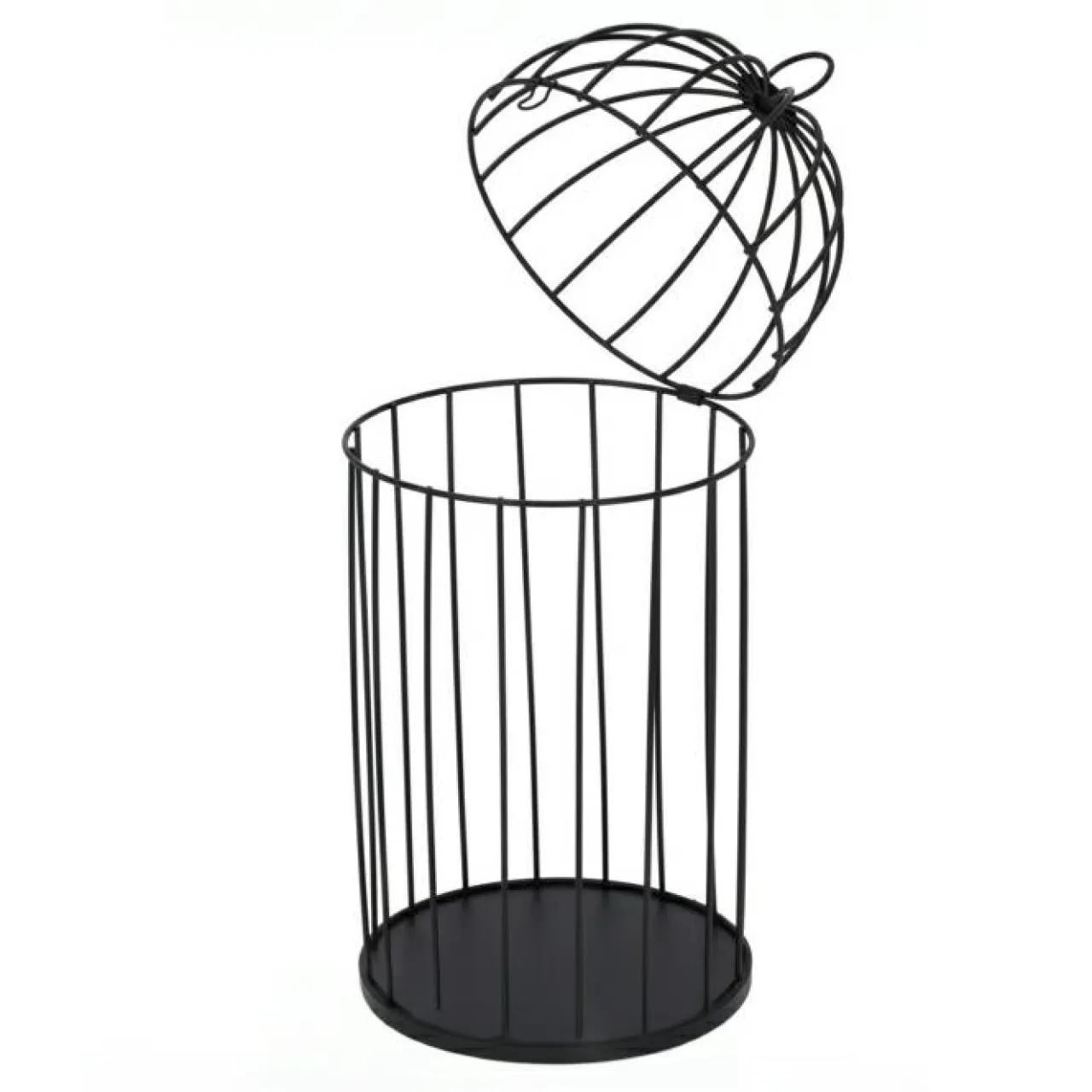 KOOPMAN Lot de 3 cages à oiseaux (H41 cm) Christmas Chic Noir Sale