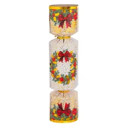 JJA Lot de 6 crackers de Noël Festivités Rouge et Blanc Multicolore Clearance