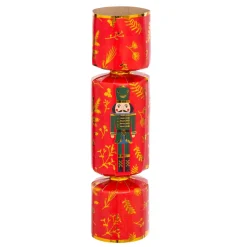 JJA Lot de 6 crackers de Noël Soldats Casse-noisette Vert et Rouge Multicolore Best