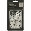 KAEMINGK Lot de 24 crochets multi-usage