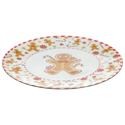 FEERIC LIGHTS Lot de 12 dessous d'assiette (D33 cm) Pain d'épices Marron