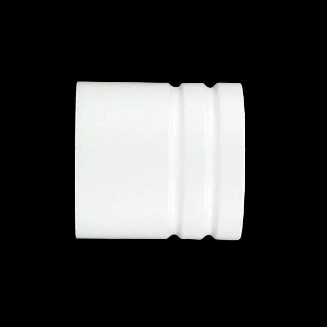 LUANCE Lot de 2 embouts tringle bois (D28 mm) Nils bouchons Blanc Outlet