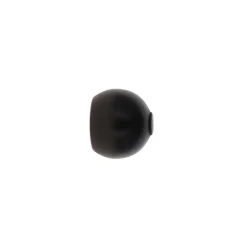 LUANCE Lot de 2 embouts tringle bois (D28 mm) Nils boule mat Noir Online
