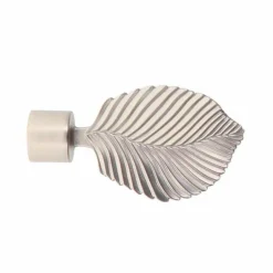 LUANCE Lot de 2 embouts tringle (D20 mm) Jim Exotica Argent New