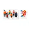 MY VILLAGE Lot de 6 figurines Snowboarders assis pour télésiège Online