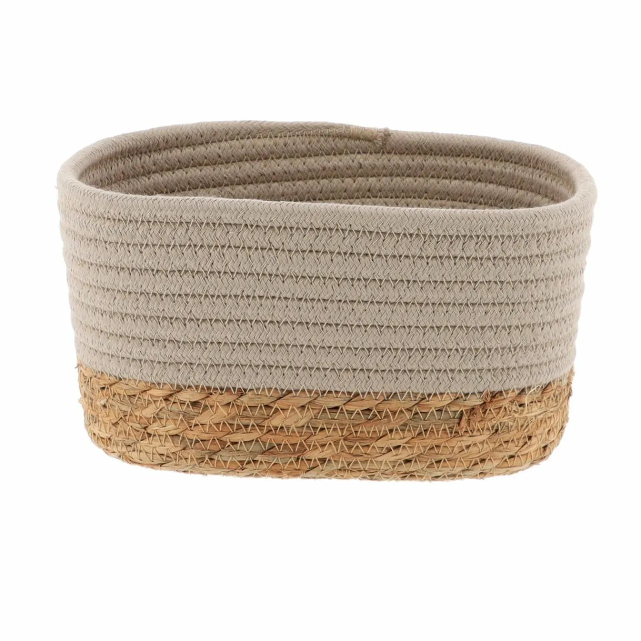 TENDANCE Lot de 3 paniers de rangement (H13 cm) Timeless Taupe Clearance