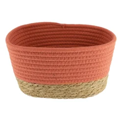TENDANCE Lot de 3 paniers de rangement (H13 cm) Timeless Terracotta