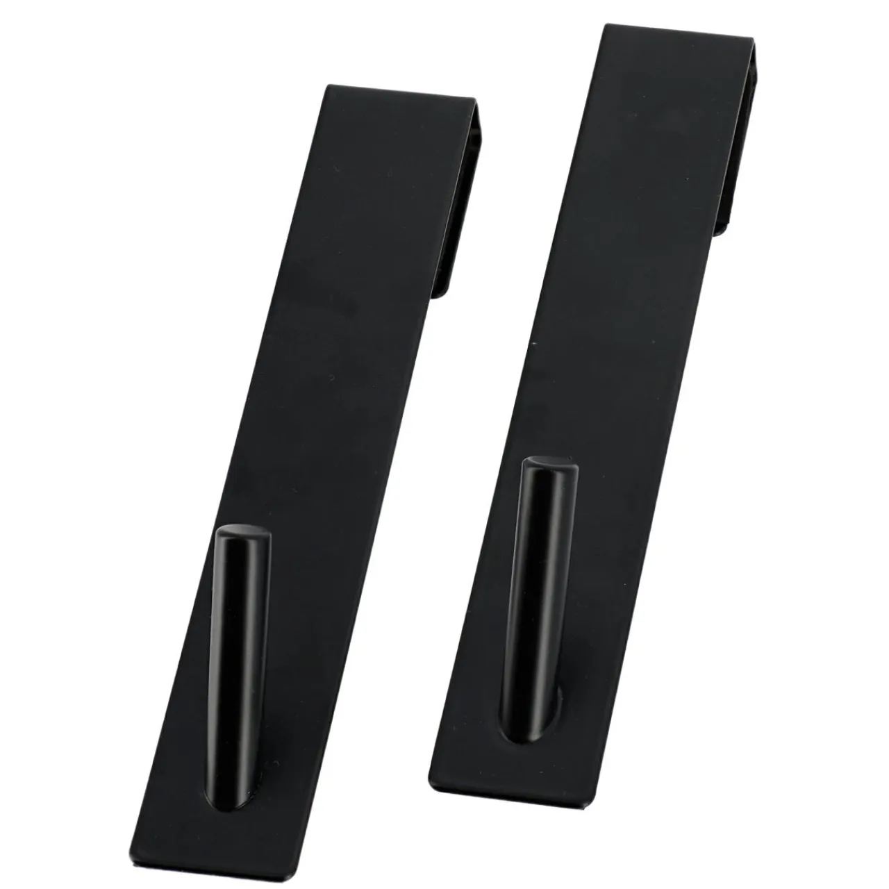 TENDANCE Lot de 2 patères à suspendre spécial paroi de douche (H18 cm) Noir Sale