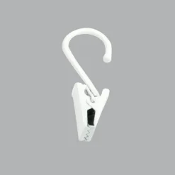 LUANCE Lot de 8 pinces Blanc Hot